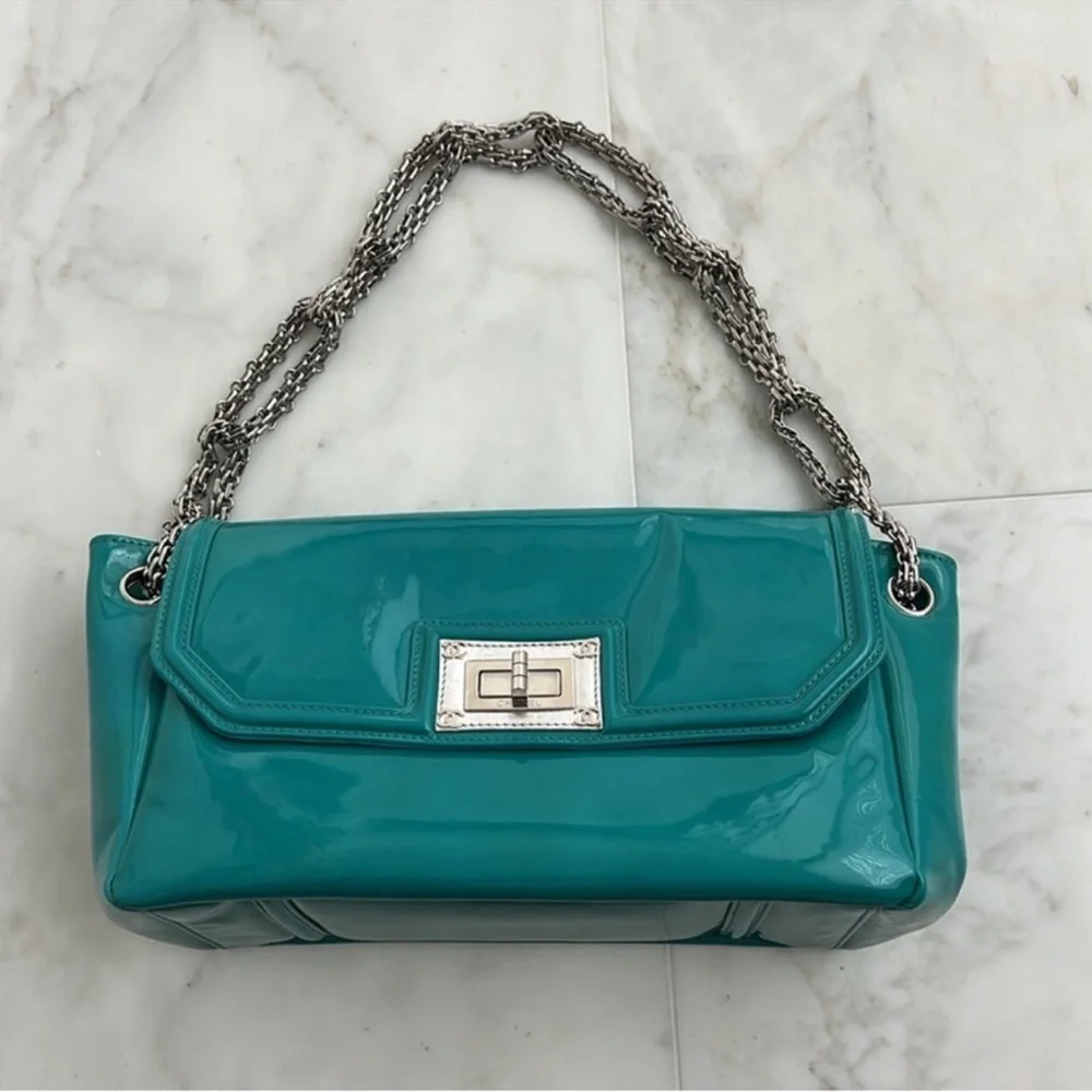 Chanel Patent Leather Shoulder Bag - Picture 1 of 15